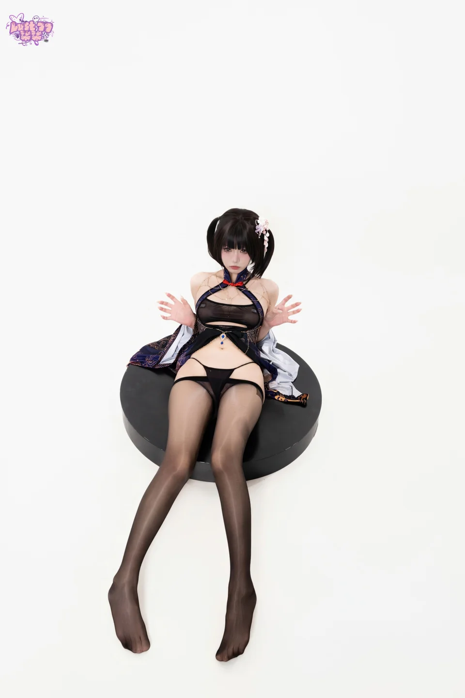 柒柒要乖哦 - No.073 紫电 [69P-756MB] tg@simisebaisi 【丝足阁】040.webp